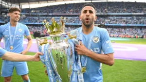 Riyad Mahrez is also in with a shout (Photo Credit: Getty Images)
