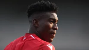 Taiwo Awoniyi and his Nottingham Forest lost 3-2 at home to Fulham (Photo Credit: Getty Images)