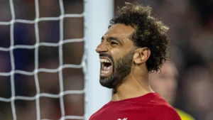 Mohamed Salah was the hero at Anfield as Liverpool pipped Man City (Photo Credit:Getty Images)